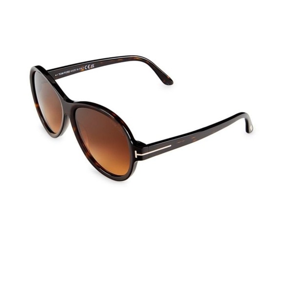 Brand New TOM FORD 59MM Round Sunglasses - Picture 2 of 3